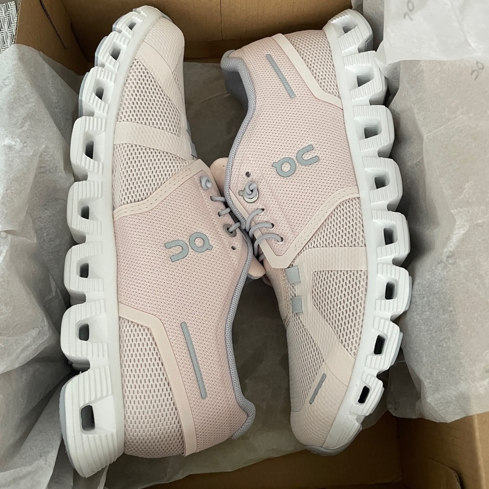 New Baby Pink On Cloud Sneakers